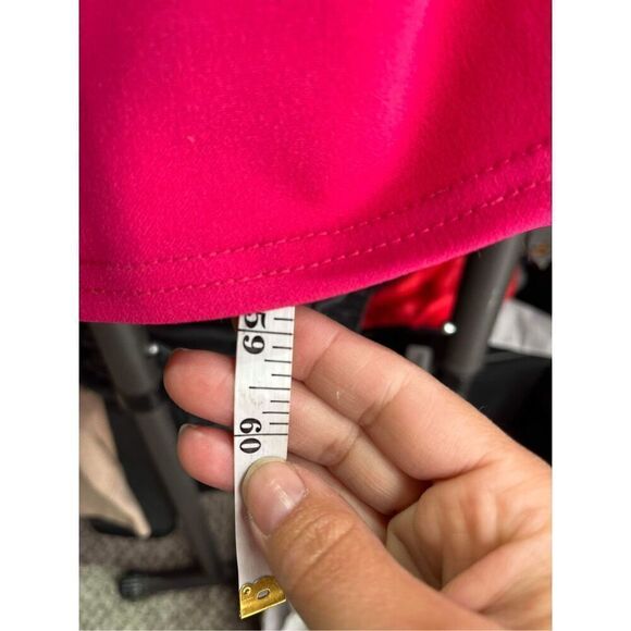 NWT ASOS Club L London Square Neck High Split Maxi Dress Fuschia Pink Size 2‎ - Picture 9 of 10